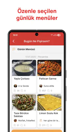 Nefis Yemek Tarifleri screenshot