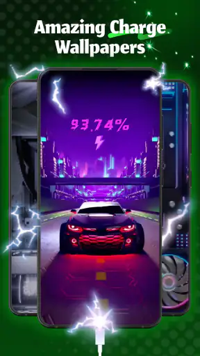 Neon Love Tema screenshot