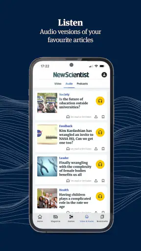 New Scientist screenshot