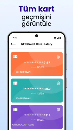 NFC Kart Okuyucu ve Cüzdan screenshot
