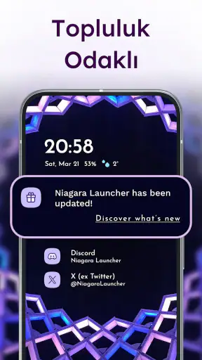 Niagara Launcher ‧ Ana Ekran screenshot