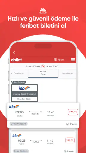 obilet: Otel Uçak Otobüs Araç screenshot