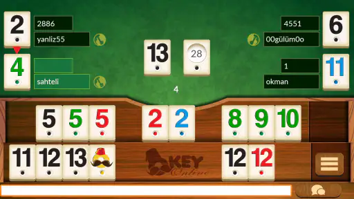 Okey Online screenshot 1