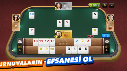 Okey Plus - En Kalabalık Okey! screenshot