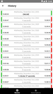 Online Monitor (Last Seen) screenshot 2