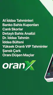 Oranx: İddaa Tahminleri & AI screenshot 1