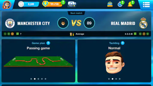 OSM 25/26 - Futbol oyunu screenshot
