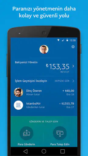 PayPal screenshot