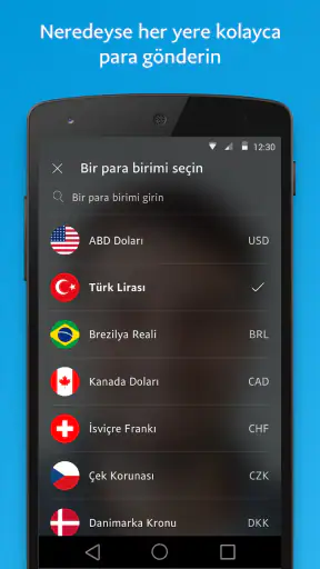 PayPal screenshot