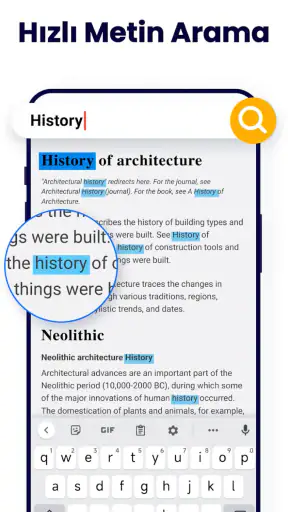 PDF Reader - PDF, Docx, PPTX screenshot