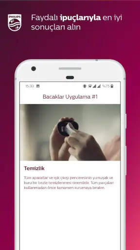 Philips Lumea IPL screenshot