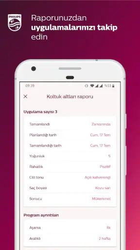 Philips Lumea IPL screenshot
