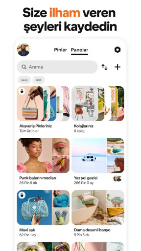 Pinterest screenshot