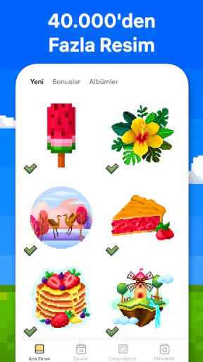Pixel Art - Boyama Oyunları screenshot
