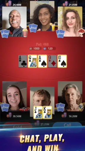 PokerGaga: Texas Holdem Live screenshot