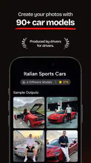 Posely: AI Araba Foto & Video screenshot 3