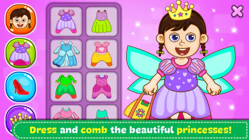 Prensesler - Boyama Kitabı screenshot