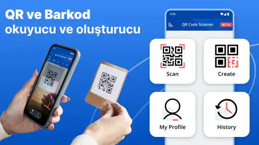 QR tarayıcı - Barkod okuyucu screenshot 1