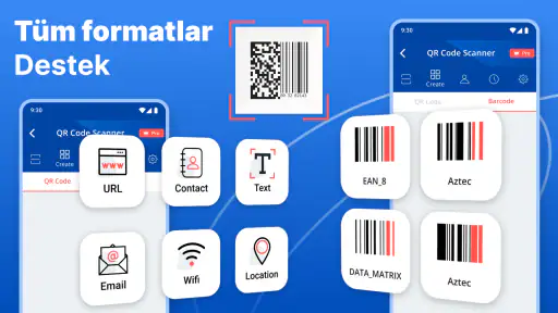 QR tarayıcı - Barkod okuyucu screenshot 3