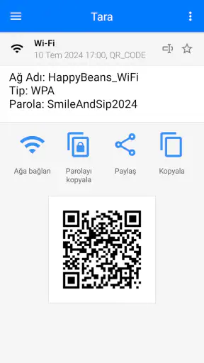QR ve Barkod Okuyucu screenshot