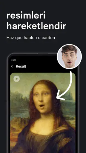 Reface: Yüz Değiştirme AI Foto screenshot