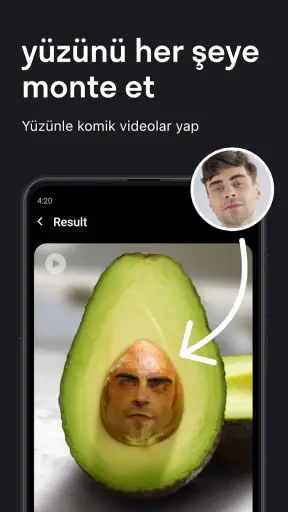 Reface: Yüz Değiştirme AI Foto screenshot