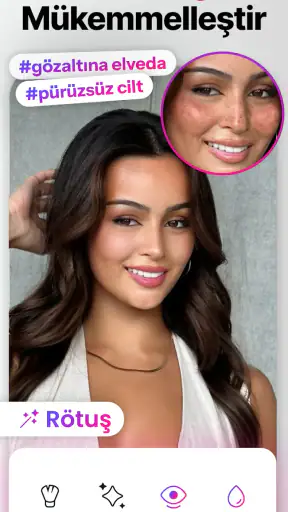 Retake - AI Fotoğraf Editörü screenshot