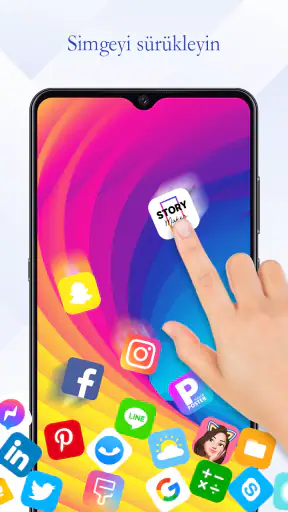 Rolling Icon: 3D Duvar Kağıdı screenshot