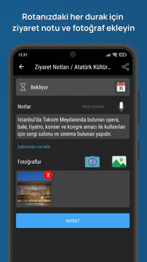 Routin Akıllı Rota Planlayıcı screenshot
