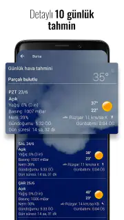 Sense V2: Saat ve Hava Durumu screenshot 6