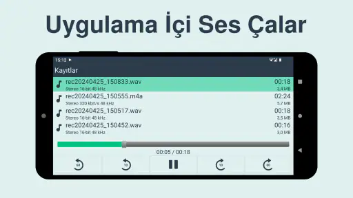 Ses Kaydedici Pro screenshot 3
