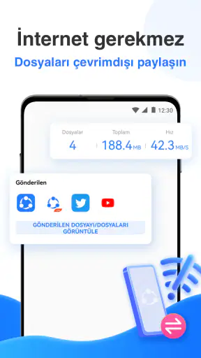 SHAREit Lite - Dosya Paylaşımı screenshot