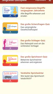 SingLiesel Quizspiele screenshot 1