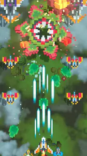 Sky Wings VIP : Pixel Fighters screenshot 1