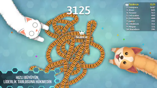 Snake.io - Eğlence Yılan Oyunu screenshot