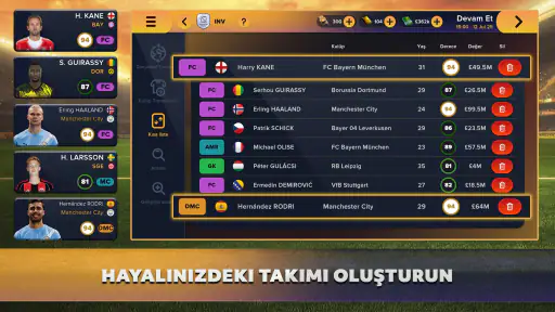 Soccer Manager 2026 - Futbol screenshot