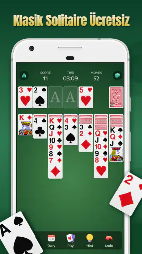 Solitaire Kart Oyunları Klasik screenshot