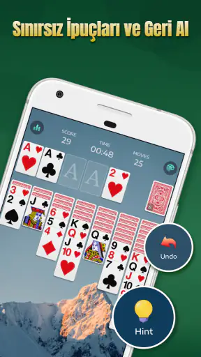 Solitaire Kart Oyunları Klasik screenshot