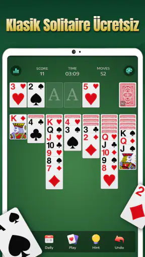 Solitaire Kart Oyunları Klasik screenshot