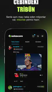 Soloscore: Sosyal & Canlı Skor screenshot 3