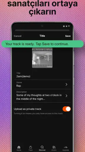 SoundCloud: müzik & audio screenshot