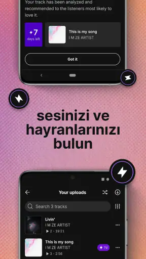 SoundCloud: müzik & audio screenshot