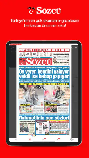 Sözcü Gazetesi - Haberler screenshot