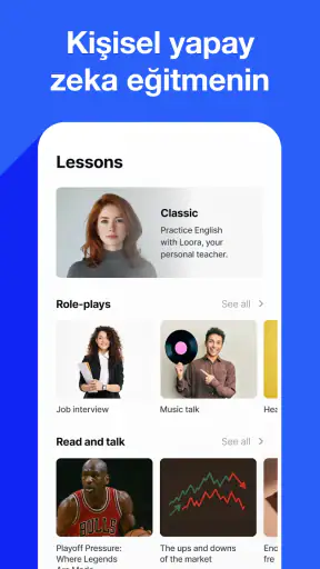 Speak English with Loora AI screenshot