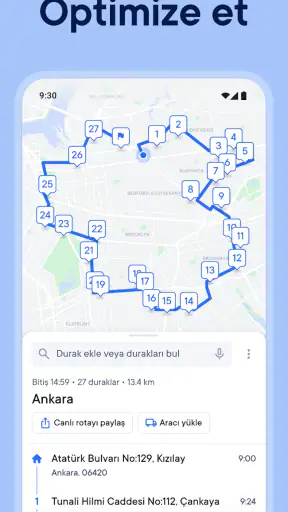 Spoke Rota Planlayıcı screenshot