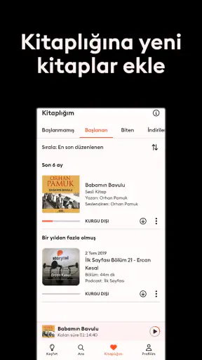 Storytel: Sesli kitap, e-kitap screenshot