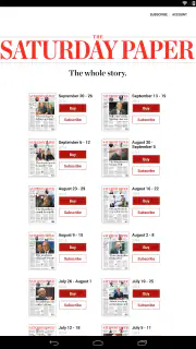 Subscriptions screenshot 1