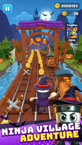 Subway Runner:Parkour Game screenshot