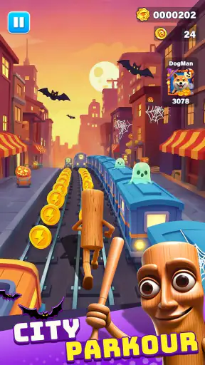 Subway Runner:Parkour Game screenshot