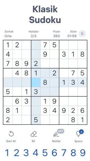 Sudoku.com - Sudoku Oyunu screenshot